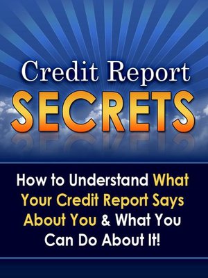 cover image of Credit Report Secrets